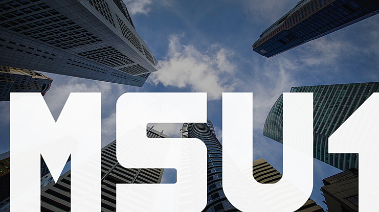 MSU1 Font