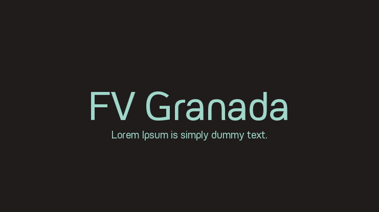 FV Granada Font Family