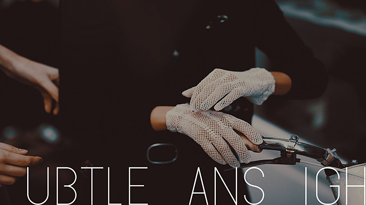 Subtle Sans Font Family