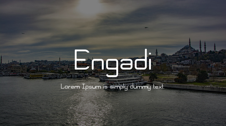 Engadi Font Family