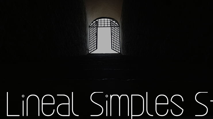Lineal Simples St Font