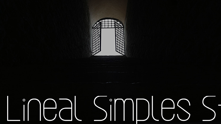 Lineal Simples St Font