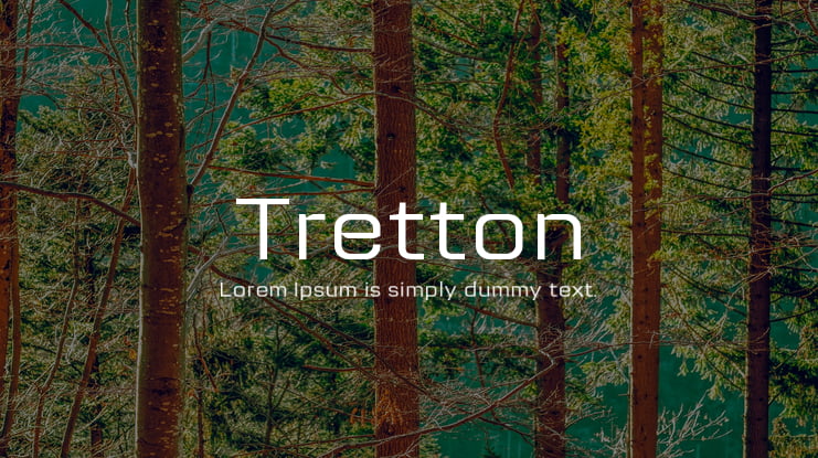 Tretton Font