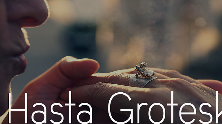 Hasta Grotesk Font