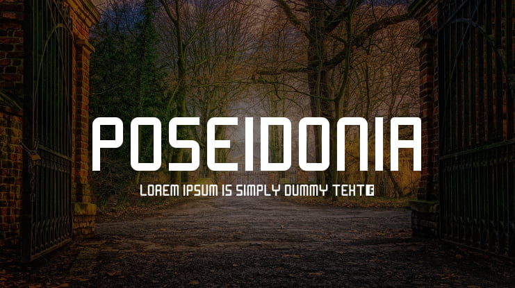 Poseidonia Font