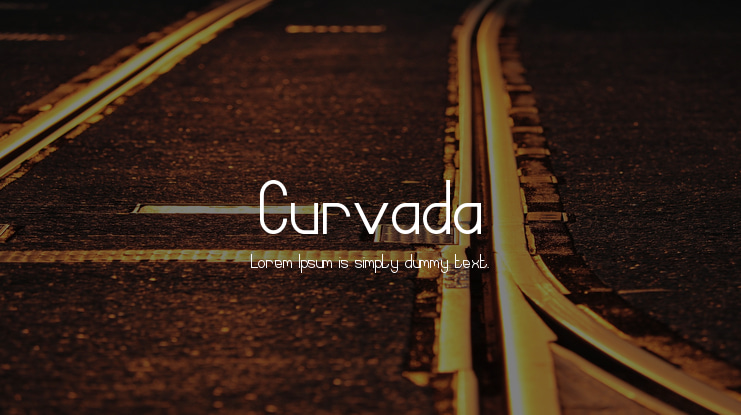 Curvada Font