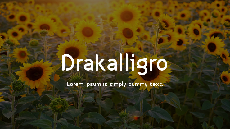 Drakalligro Font