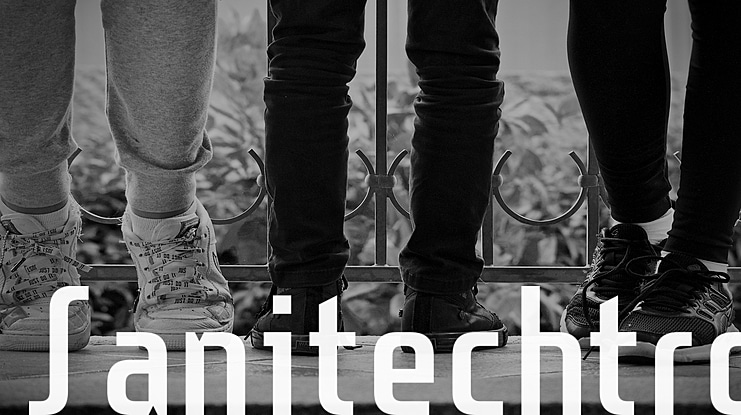 Sanitechtro Font