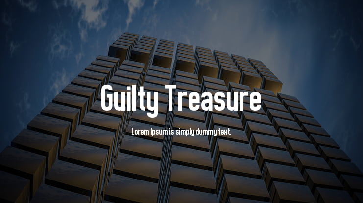 Guilty Treasure Font