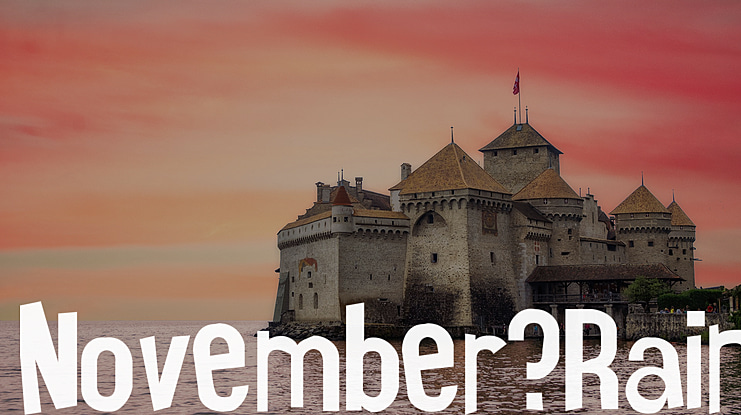 November Rain Font