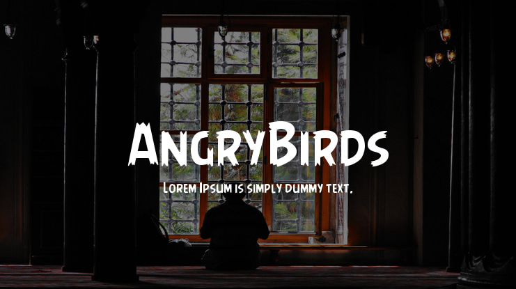 AngryBirds Font