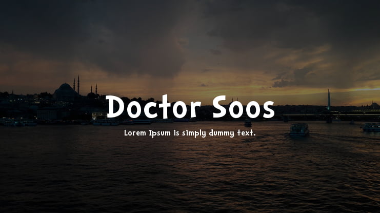 Doctor Soos Font Family