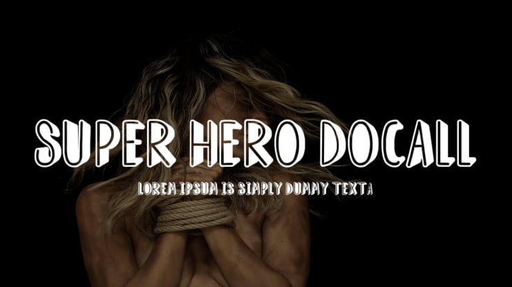 Super Hero Docall Font
