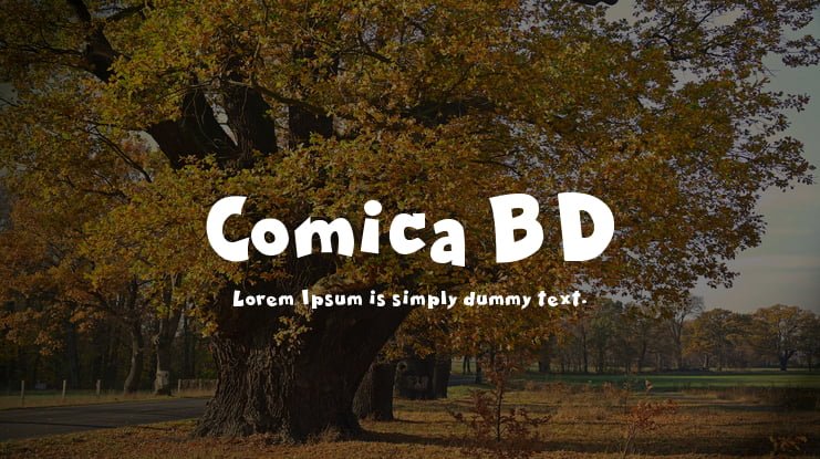 Comica BD Font Family