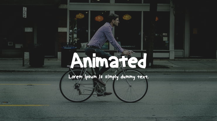 Animated Font