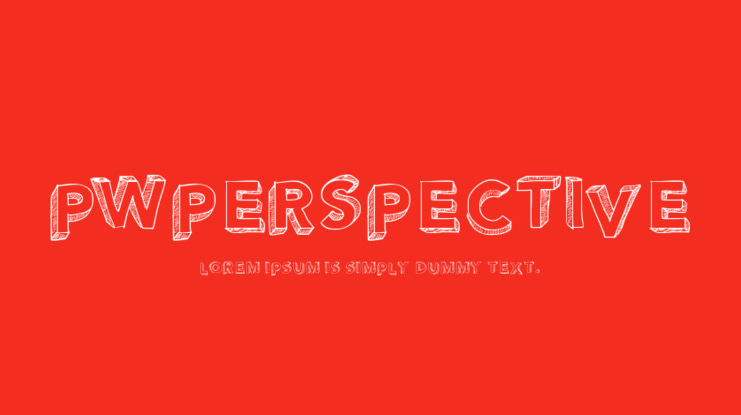 PWPerspective Font