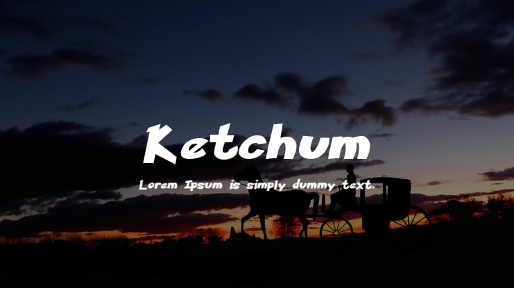 Ketchum Font Family