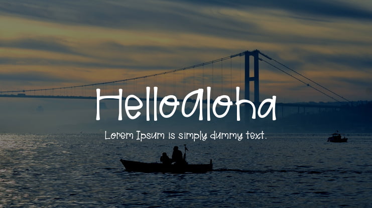HelloAloha Font