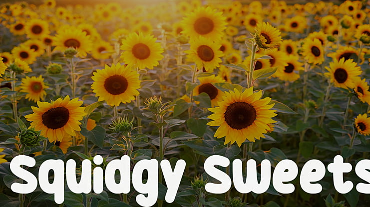 Squidgy Sweets Font