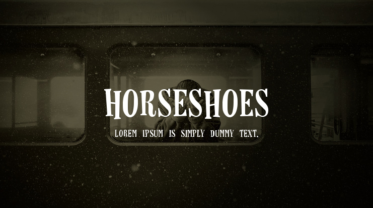 Horseshoes Font Family