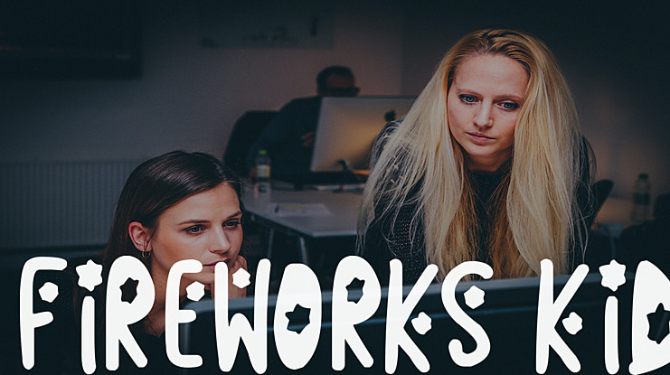 Fireworks Kid Font