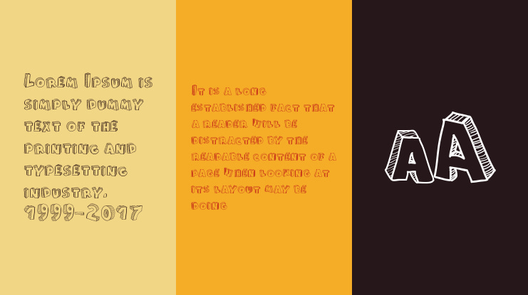 From Cartoon Blocks Font