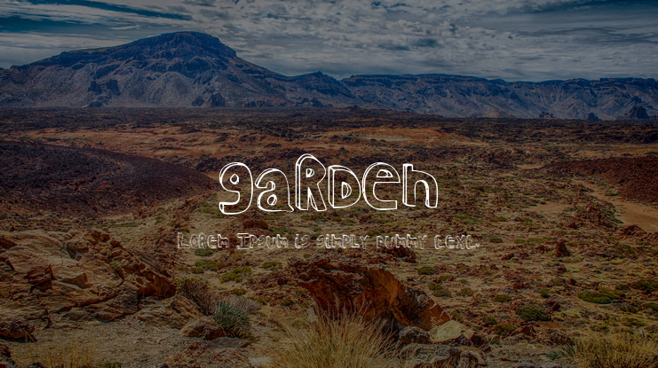 garden Font