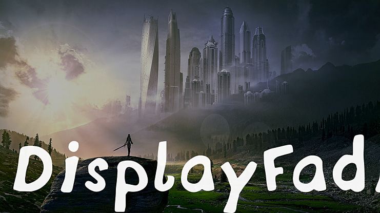 DisplayFadi Font