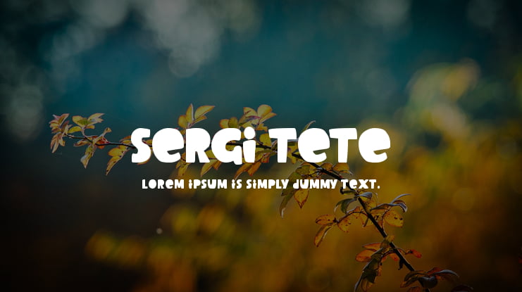 Sergi Tete Font