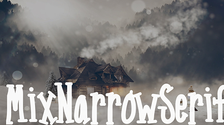 MixNarrowSerif Font