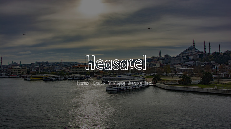 Heasafel Font
