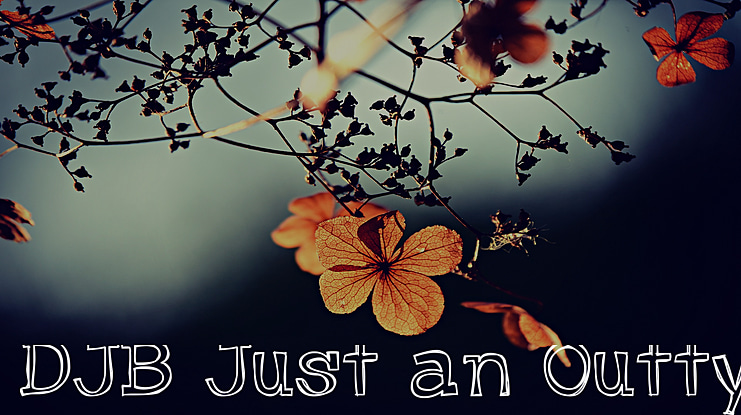 DJB Just an Outty Font