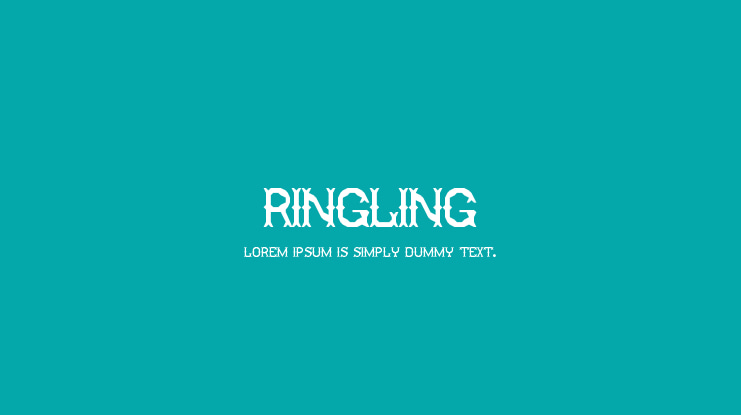 Ringling Font