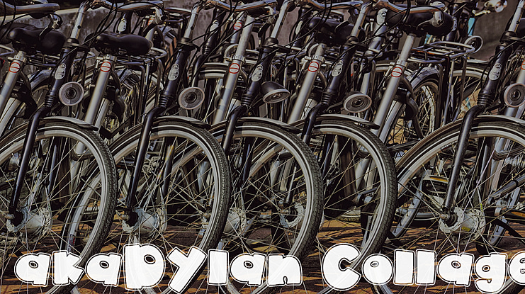 akaDylan Collage Font Family