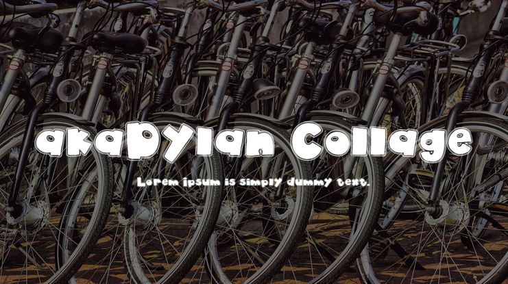 akaDylan Collage Font Family