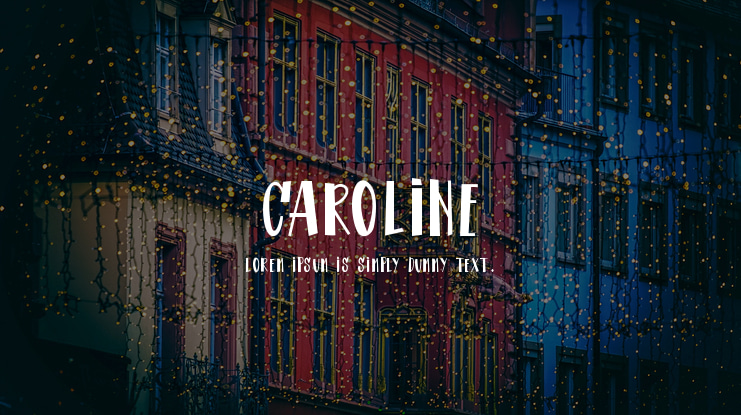 CAROLINE Font