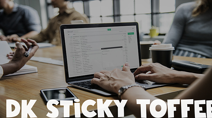 DK Sticky Toffee Font