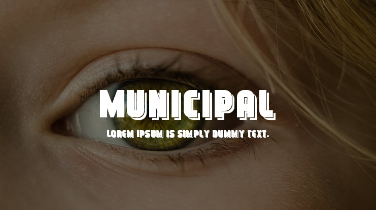 Municipal Font