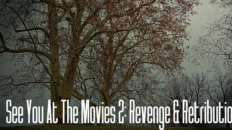 See You At The Movies 2: Revenge & Retribution Font