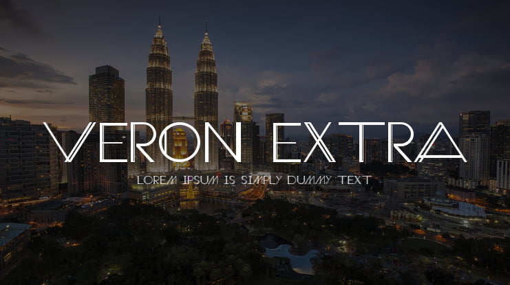 Veron Extra Font Family