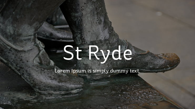 St Ryde Font