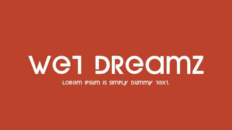 Wet Dreamz Font