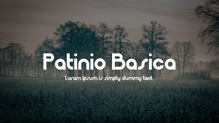 Patinio Basica Font