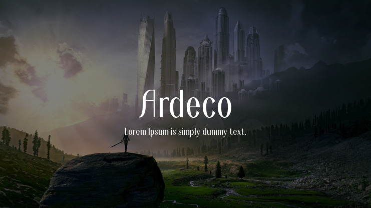 Ardeco Font