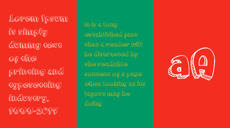 Doodletoon line Font