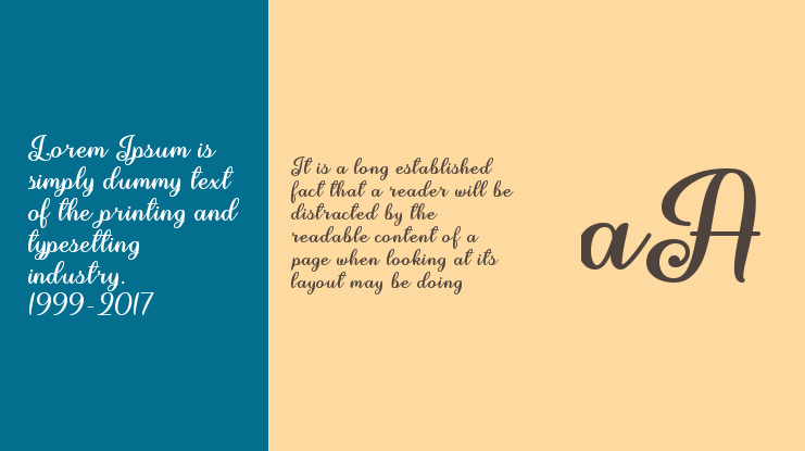 June Calligraphy Font