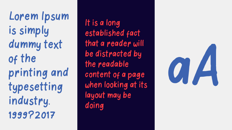 Childhood Memories Font