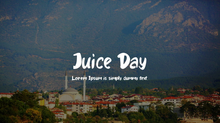 Juice Day Font