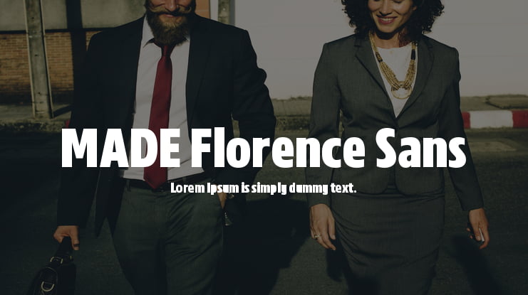 MADE Florence Sans Font Family