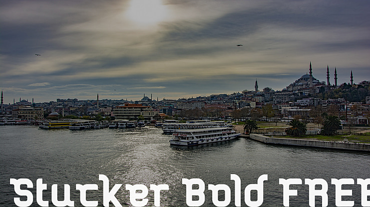 Stucker  FREE Font Family